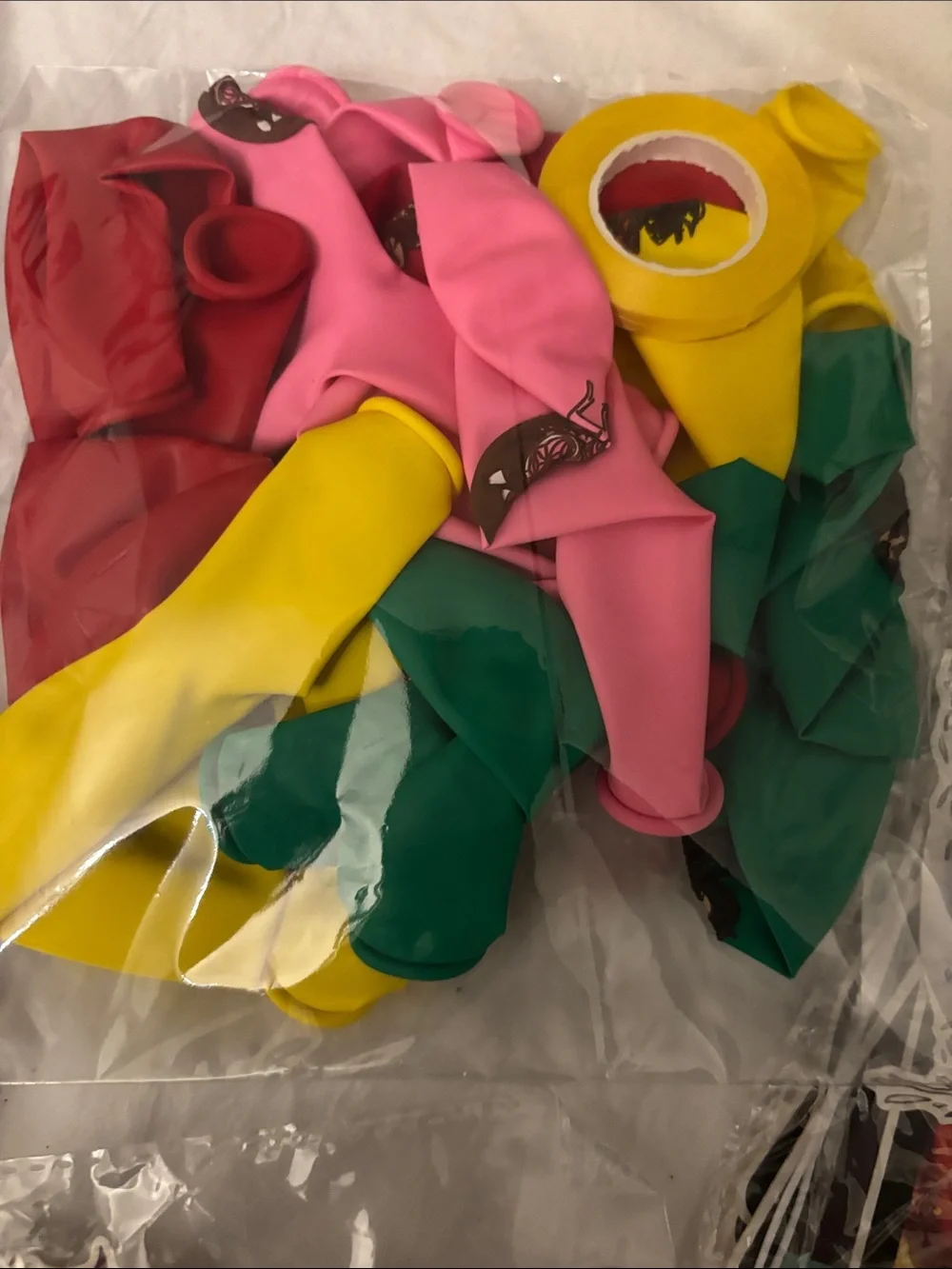42pcs Demon Slayer Birthday Party Banner and Cake Topper Set - Multicolor